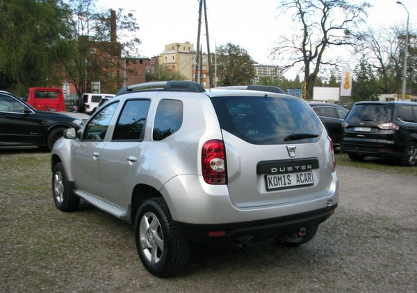 Dacia Duster cena 25900 przebieg: 142947, rok produkcji 2013 z Bytom Odrzański małe 631
